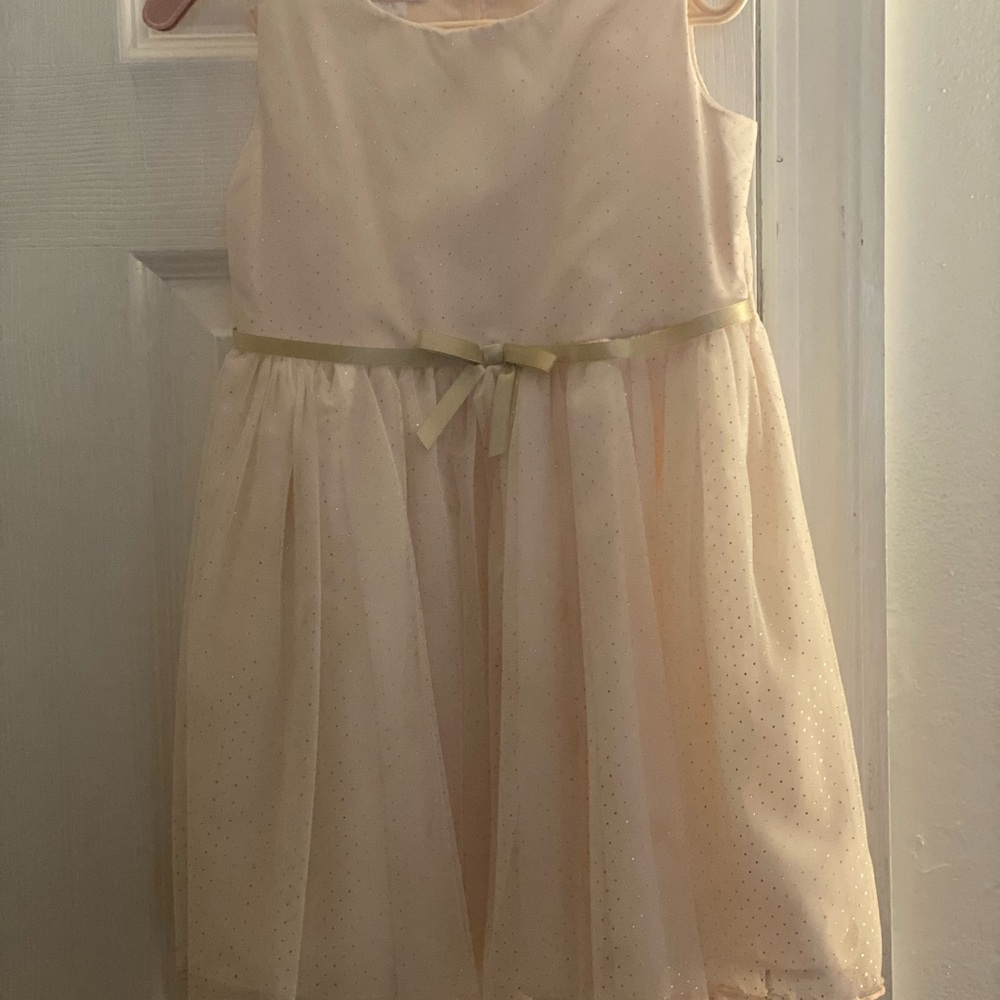 Girls dress with over coat
